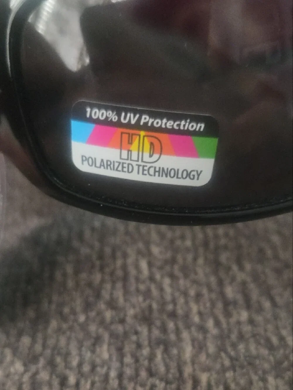 Men's Polarized Black Sunglasses - UV Protection